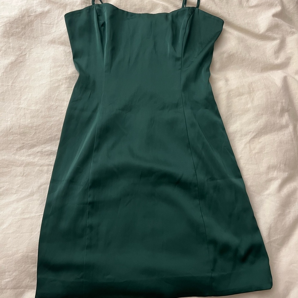 Aritzia Sunday Best Green Dress